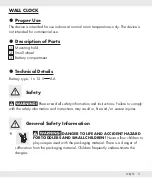 Preview for 5 page of Auriol 270532 Operation And Safety Notes