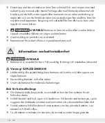 Preview for 14 page of Auriol 270532 Operation And Safety Notes