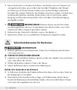 Preview for 30 page of Auriol 270532 Operation And Safety Notes