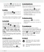 Предварительный просмотр 10 страницы Auriol 276111 Operation And Safety Notes