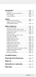 Предварительный просмотр 5 страницы Auriol 284995 Operation And Safety Notes