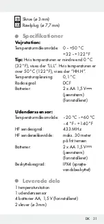 Предварительный просмотр 31 страницы Auriol 284995 Operation And Safety Notes