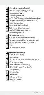 Предварительный просмотр 77 страницы Auriol 284995 Operation And Safety Notes