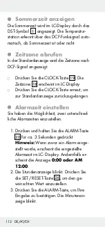 Предварительный просмотр 112 страницы Auriol 284995 Operation And Safety Notes