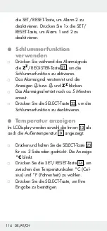 Предварительный просмотр 114 страницы Auriol 284995 Operation And Safety Notes