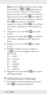 Preview for 41 page of Auriol 290882 Operation And Safety Notes