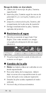 Preview for 80 page of Auriol 290882 Operation And Safety Notes