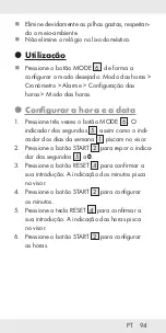 Preview for 95 page of Auriol 290882 Operation And Safety Notes