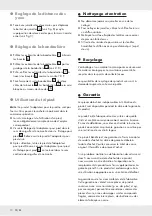 Preview for 9 page of Auriol 298137 Operation And Safety Notes