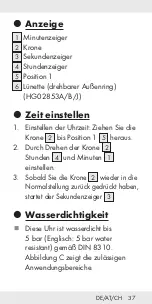 Предварительный просмотр 38 страницы Auriol 303226 Operation And Safety Notes