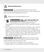 Предварительный просмотр 52 страницы Auriol 303355 Operation And Safety Notes