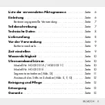 Preview for 6 page of Auriol 306652 Operation And Safety Notes