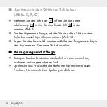 Preview for 13 page of Auriol 306652 Operation And Safety Notes