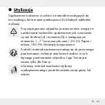 Preview for 62 page of Auriol 306652 Operation And Safety Notes