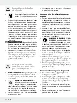 Предварительный просмотр 16 страницы Auriol 311178 Operation And Safety Notes