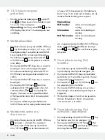 Preview for 28 page of Auriol 311178 Operation And Safety Notes