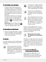 Preview for 30 page of Auriol 311178 Operation And Safety Notes