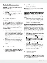 Preview for 35 page of Auriol 311178 Operation And Safety Notes