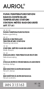 Предварительный просмотр 1 страницы Auriol 315163 Operating Instructions Manual