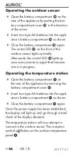 Предварительный просмотр 50 страницы Auriol 315163 Operating Instructions Manual