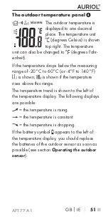 Предварительный просмотр 55 страницы Auriol 315163 Operating Instructions Manual