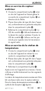 Предварительный просмотр 85 страницы Auriol 315163 Operating Instructions Manual