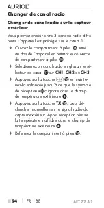 Предварительный просмотр 98 страницы Auriol 315163 Operating Instructions Manual