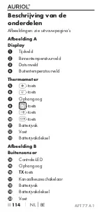 Предварительный просмотр 118 страницы Auriol 315163 Operating Instructions Manual