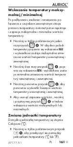 Предварительный просмотр 165 страницы Auriol 315163 Operating Instructions Manual