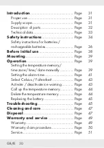 Preview for 29 page of Auriol 315731_1904 Operation And Safety Notes