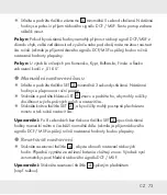 Preview for 73 page of Auriol 337035 2001 Operation And Safety Notes