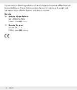 Preview for 11 page of Auriol 353041 2007 Operation And Safety Notes