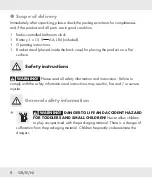 Предварительный просмотр 9 страницы Auriol 354149 2010 Operation And Safety Notes