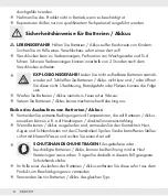 Предварительный просмотр 7 страницы Auriol 385537 2107 Operation And Safety Notes