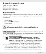 Предварительный просмотр 22 страницы Auriol 385537 2107 Operation And Safety Notes