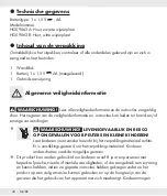 Предварительный просмотр 31 страницы Auriol 385537 2107 Operation And Safety Notes