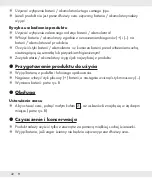 Предварительный просмотр 41 страницы Auriol 385537 2107 Operation And Safety Notes