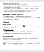 Предварительный просмотр 49 страницы Auriol 385537 2107 Operation And Safety Notes