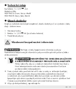 Предварительный просмотр 54 страницы Auriol 385537 2107 Operation And Safety Notes