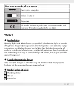 Предварительный просмотр 68 страницы Auriol 385537 2107 Operation And Safety Notes