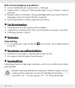 Предварительный просмотр 71 страницы Auriol 385537 2107 Operation And Safety Notes