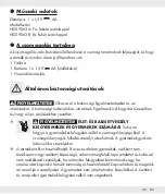 Предварительный просмотр 84 страницы Auriol 385537 2107 Operation And Safety Notes