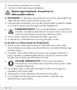 Предварительный просмотр 85 страницы Auriol 385537 2107 Operation And Safety Notes