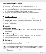 Предварительный просмотр 86 страницы Auriol 385537 2107 Operation And Safety Notes