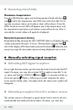 Предварительный просмотр 26 страницы Auriol 60107 Operation And Safety Notes