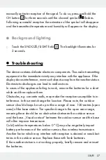 Предварительный просмотр 27 страницы Auriol 60107 Operation And Safety Notes