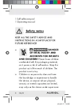 Preview for 10 page of Auriol 73810 Operation And Safety Notes