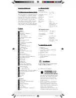 Предварительный просмотр 14 страницы Auriol 79210 Operation And Safety Notes