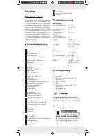 Предварительный просмотр 51 страницы Auriol 79210 Operation And Safety Notes