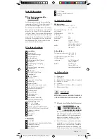 Предварительный просмотр 61 страницы Auriol 79210 Operation And Safety Notes